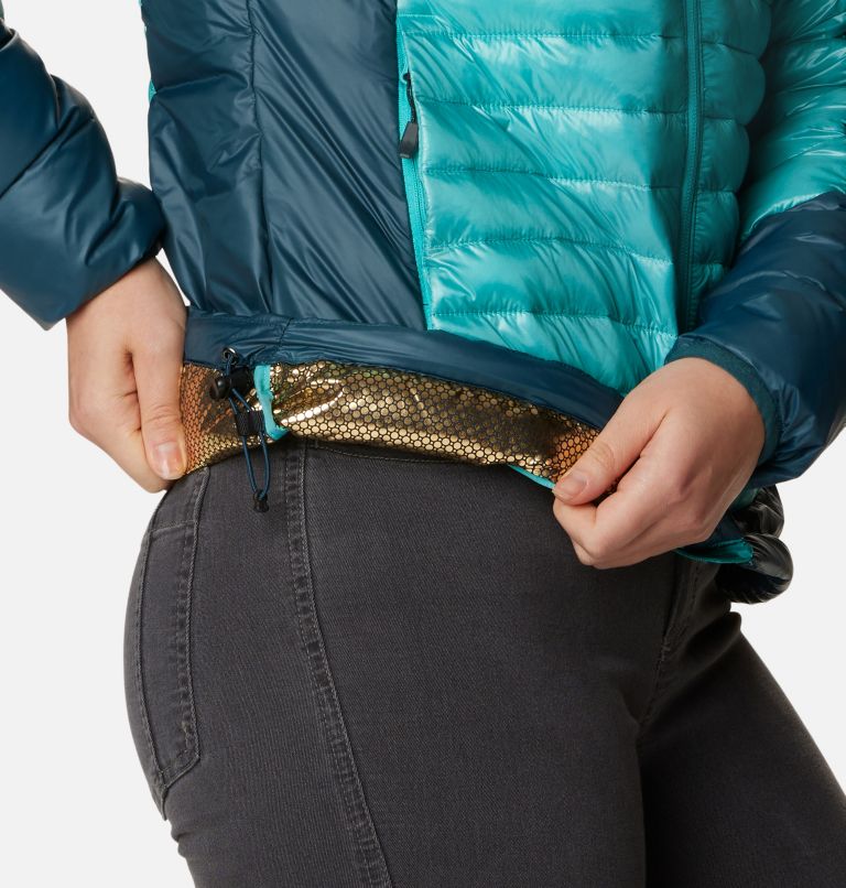 Thumbnail: Women's Labyrinth Loop Insulated Jacket, Color: Bright Aqua, Night Wave, image 7