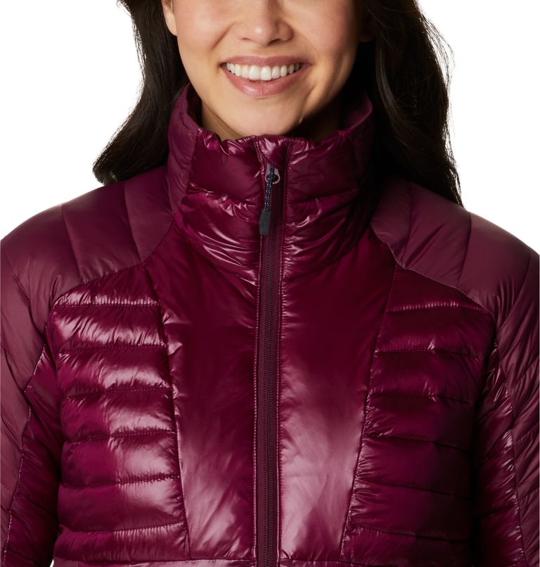 Women's Labyrinth Loop Omni-Heat Infinity Insulated Jacket, Color: Marionberry, image 4