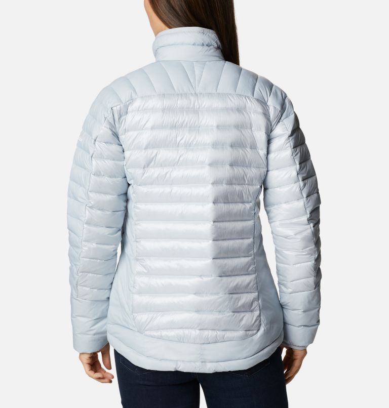 Chaqueta de plumón Labyrinth Loop para mujer, Color: Cirrus Grey, image 2