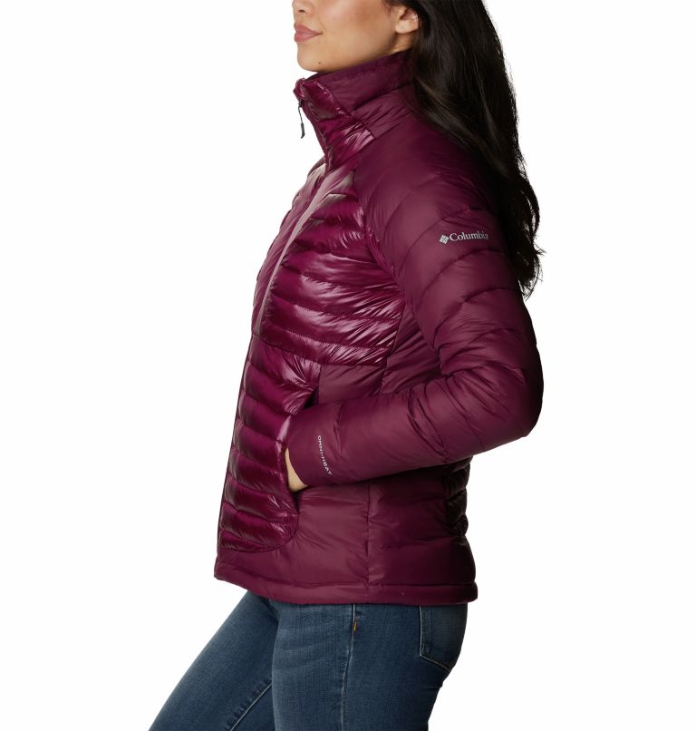 Thumbnail: Chaqueta de plumón Labyrinth Loop para mujer, Color: Marionberry, image 3