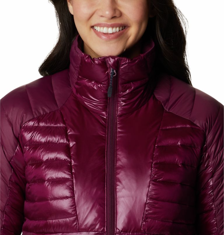 Thumbnail: Chaqueta de plumón Labyrinth Loop para mujer, Color: Marionberry, image 4