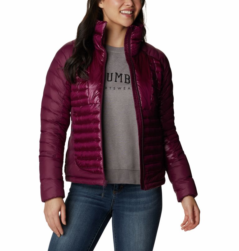 Thumbnail: Chaqueta de plumón Labyrinth Loop para mujer, Color: Marionberry, image 8