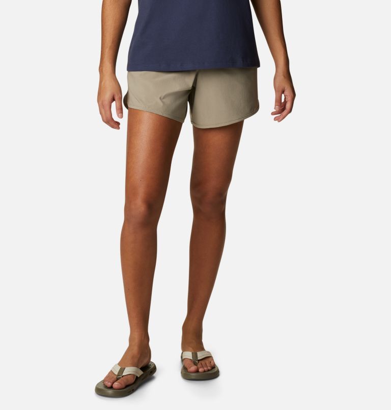 Women's Bogata Bay Stretch Shorts, Color: Tusk, image 1