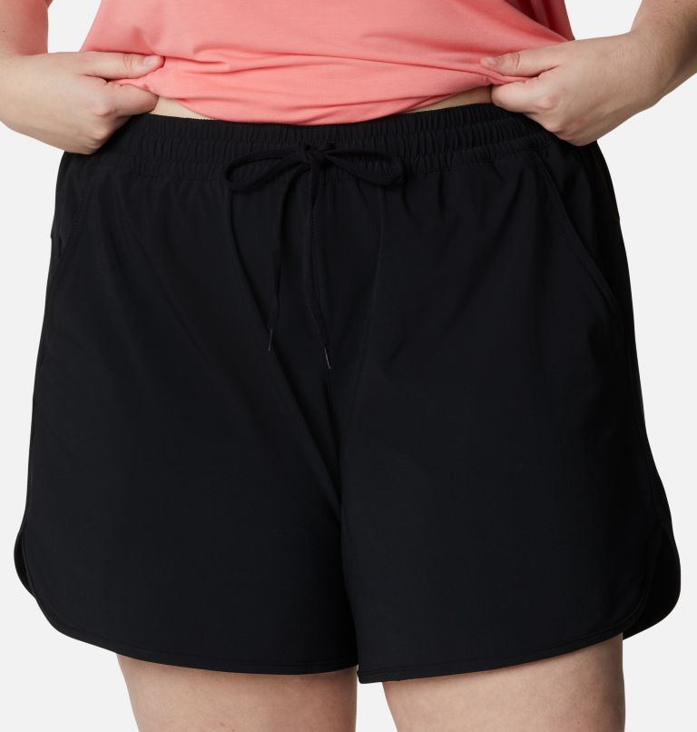 Women's Bogata Bay Stretch Shorts - Plus Size, Color: Black, image 4