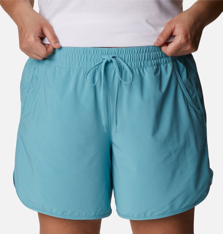 Women's Bogata Bay Stretch Shorts - Plus Size, Color: Sea Wave