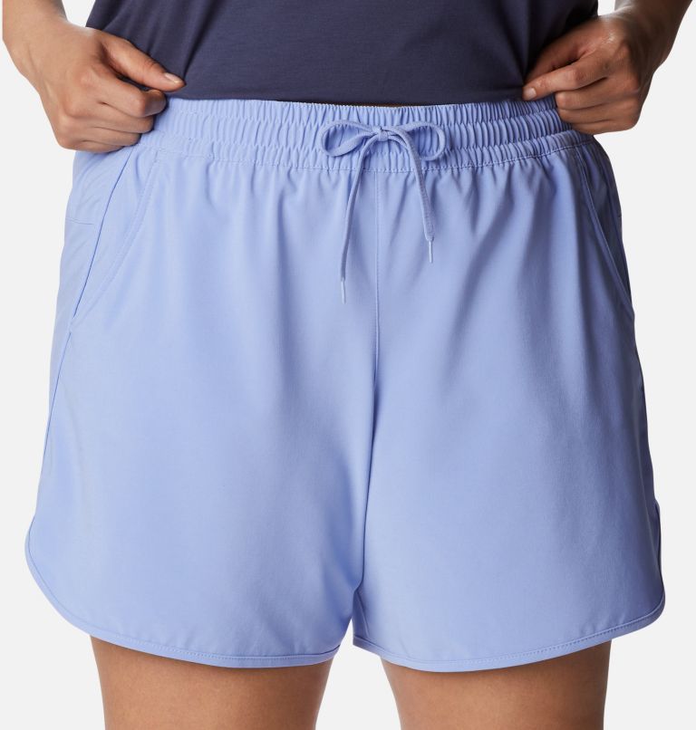 Women's Bogata Bay Stretch Shorts - Plus Size, Color: Serenity, image 4