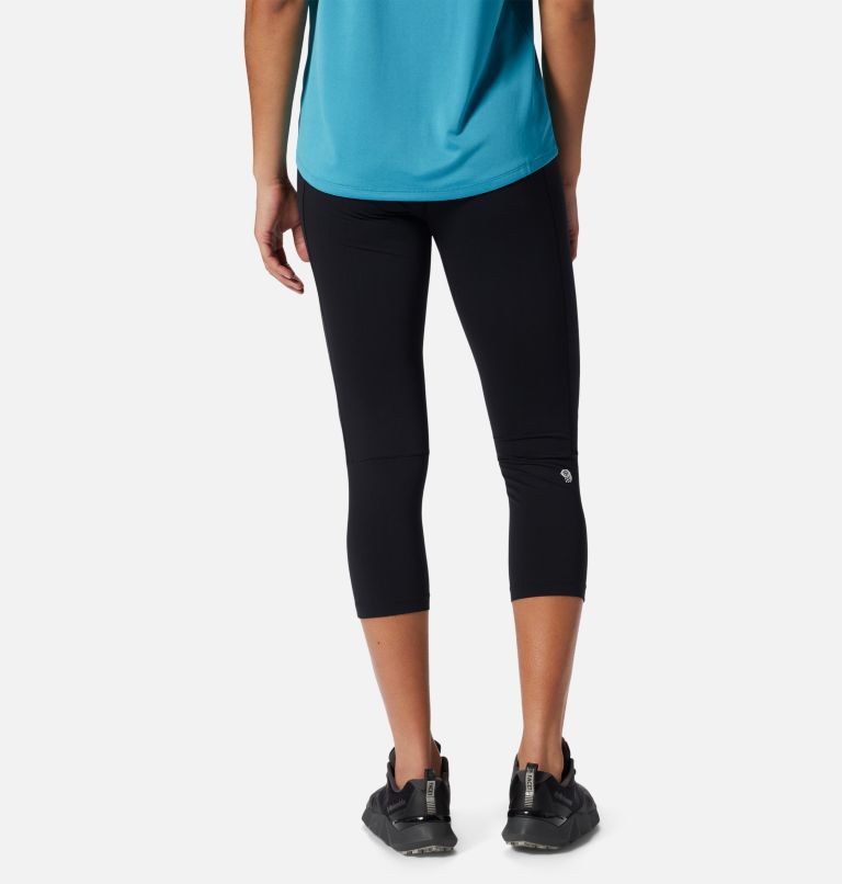 Women's Mountain Stretch Capri, Color: Black, image 2