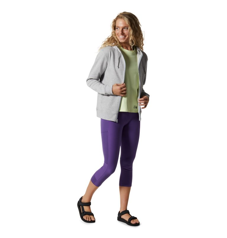 Thumbnail: Women's Mountain Stretch Capri, Color: Purple Jewel, image 6