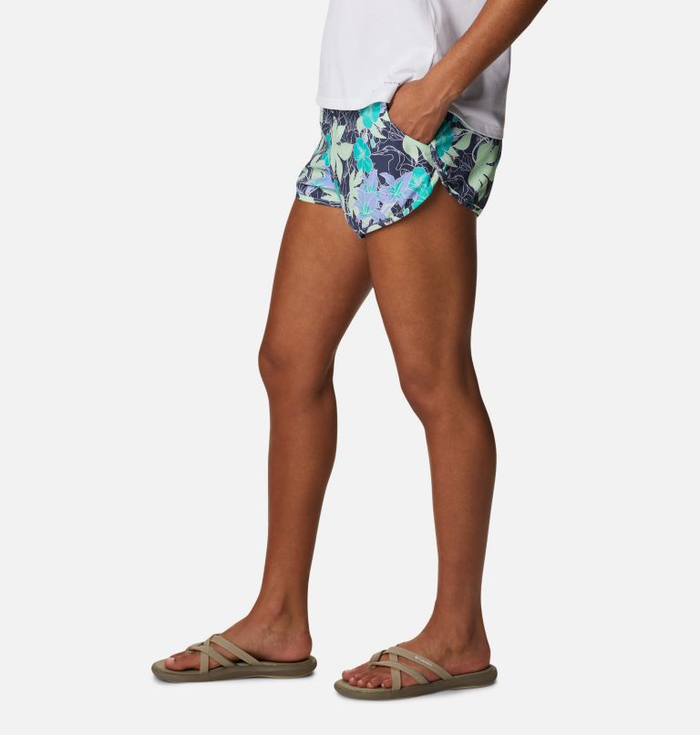 Women's Bogata Bay Stretch Printed Shorts, Color: Key West Lakeshore Flora