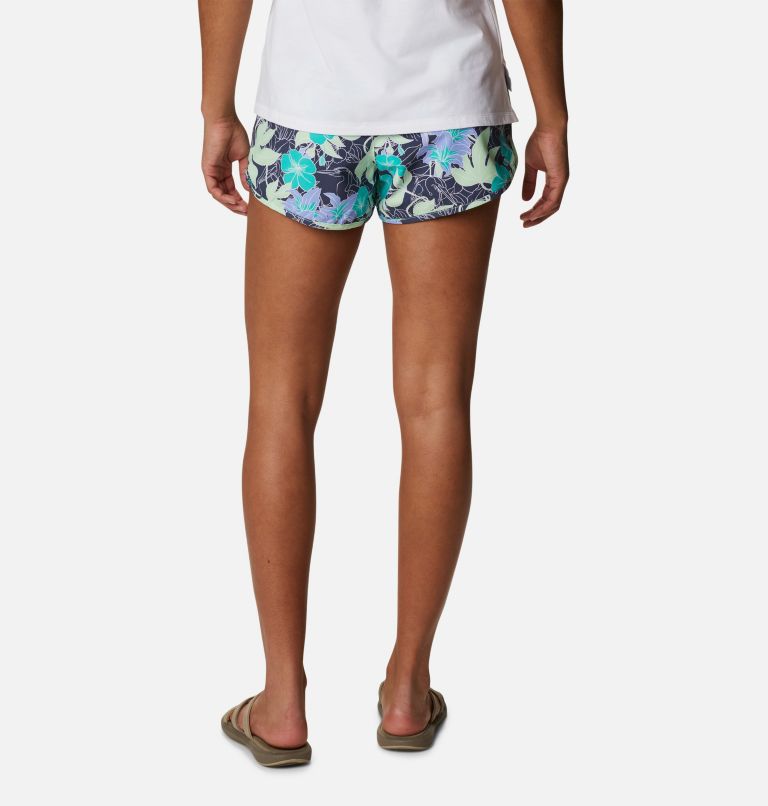 Women's Bogata Bay Stretch Printed Shorts, Color: Key West Lakeshore Flora, image 2