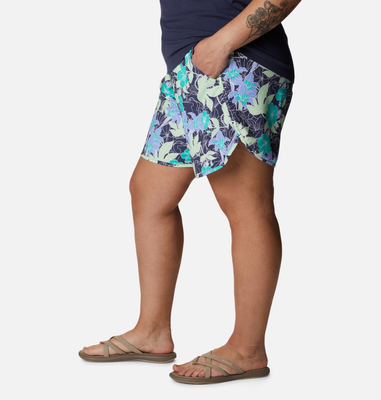 Women's Bogata Bay™ Stretch Printed Shorts - Plus Size 3