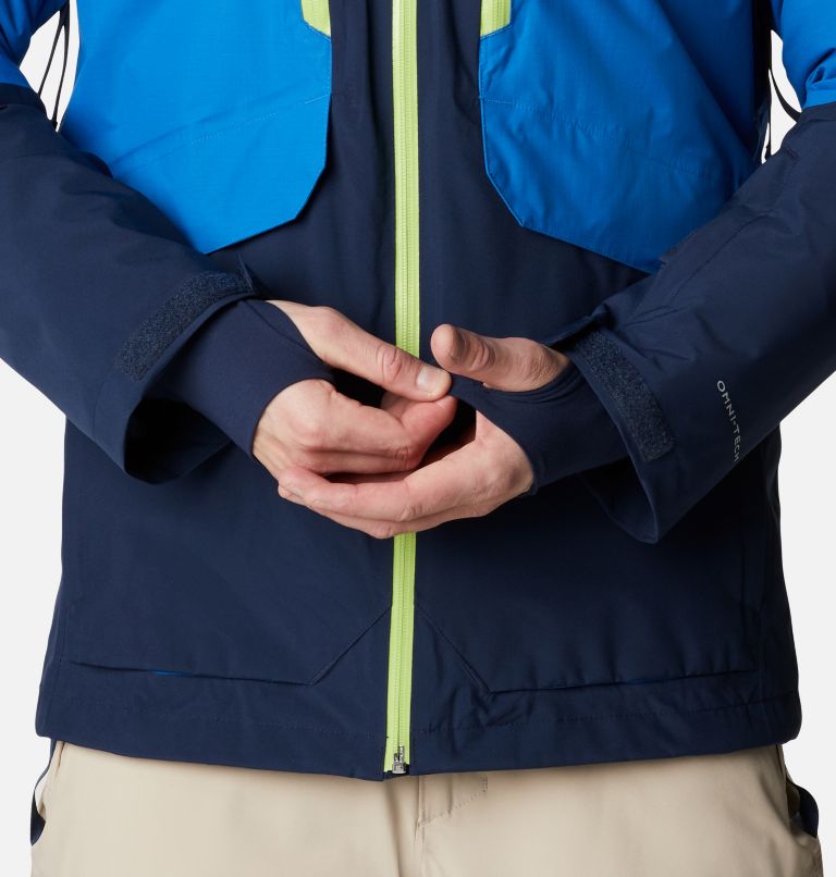 Men's Aerial Ascender Omni-Heat Infinity Interchange Insulated Jacket, Color: Collegiate Navy, Bright Indigo