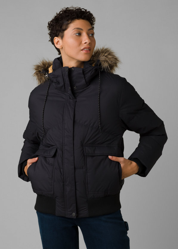 26 International Women's Hooded Faux Fur Jacket