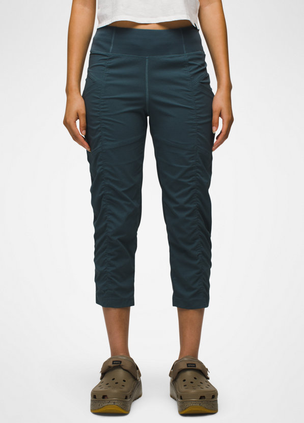 Prana, Pants & Jumpsuits, Prana Teal Capri Yoga Leggings Size Medium