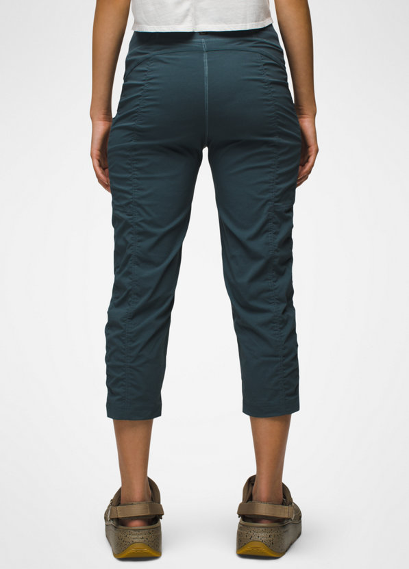 Prana Women's Nylon Bliss Capri Pants Black Size Small Outdoor Activewear