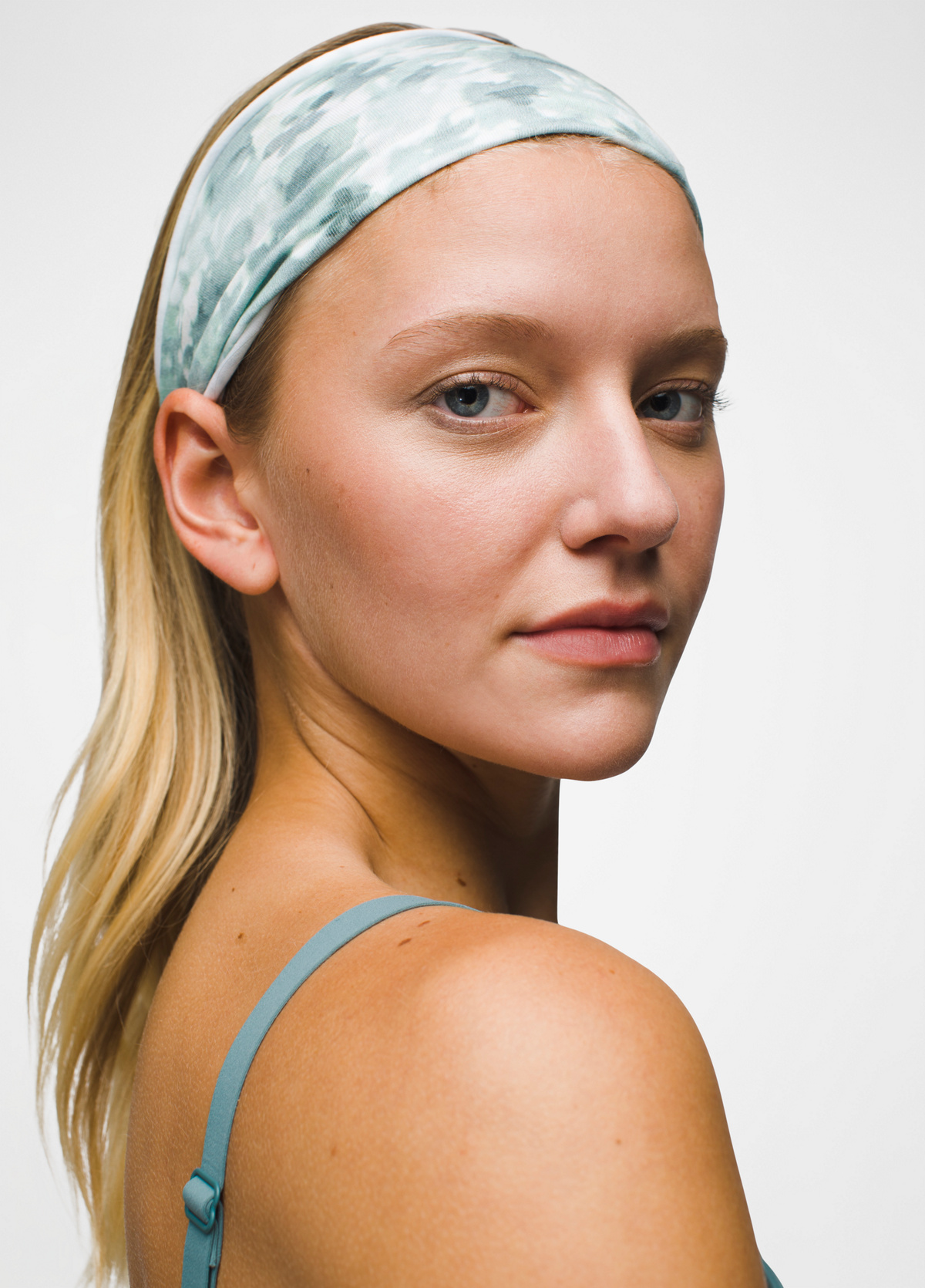 Unisex Wide Black Yoga Headband for Women Men Sustainable Gift