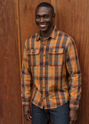 mens plaid flannel shirts