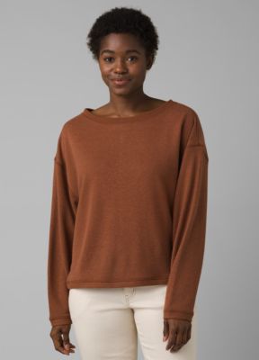 Cozy Up Polmdale Top Cozy Up Polmdale Top, Roux Heather