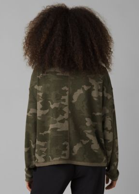 Cozy Up Polmdale Top Cozy Up Polmdale Top, Sage Camo