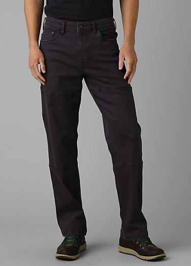 427$ prAna Men's PrAna Breathe Slim Fit Pants Jeans Size 32W x 32L Dark Gray 