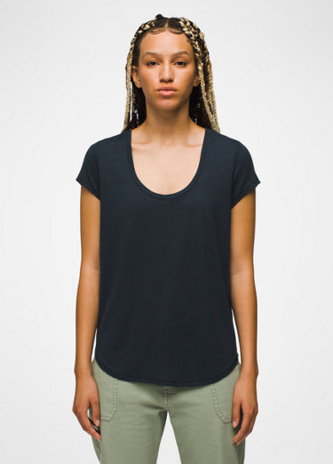  prAna Cozy Up T-Shirt - Women's (as1, Alpha, s, Regular,  Regular, Fresca Heather) : Clothing, Shoes & Jewelry