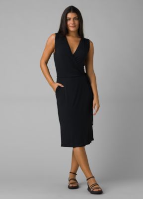 Foundation Wrap Dress Foundation Wrap Dress, Black