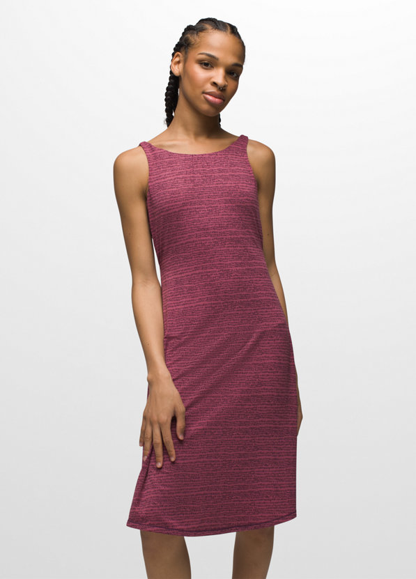 prAna Women's Skypath Dress Terra Tradewinds Striped Shelf Bra Size XL New  NWT 