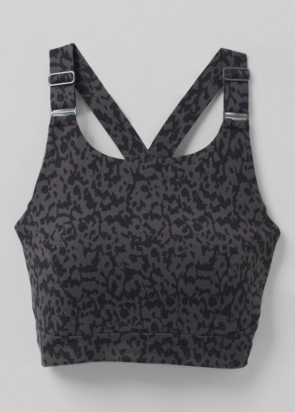 prAna Everyday Bra - Womens, Heather Grey, Small, 1963111-021-S — Bra Size:  Small, Apparel Fit: Fitted, Age Group: Adults, Apparel Application