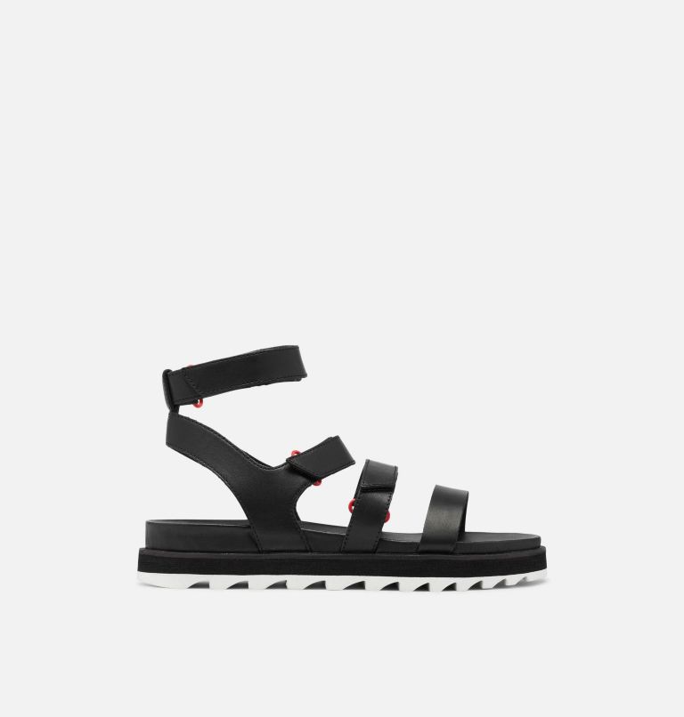 Women's Roaming Multi Strap Sandal, Color: Black, image 1
