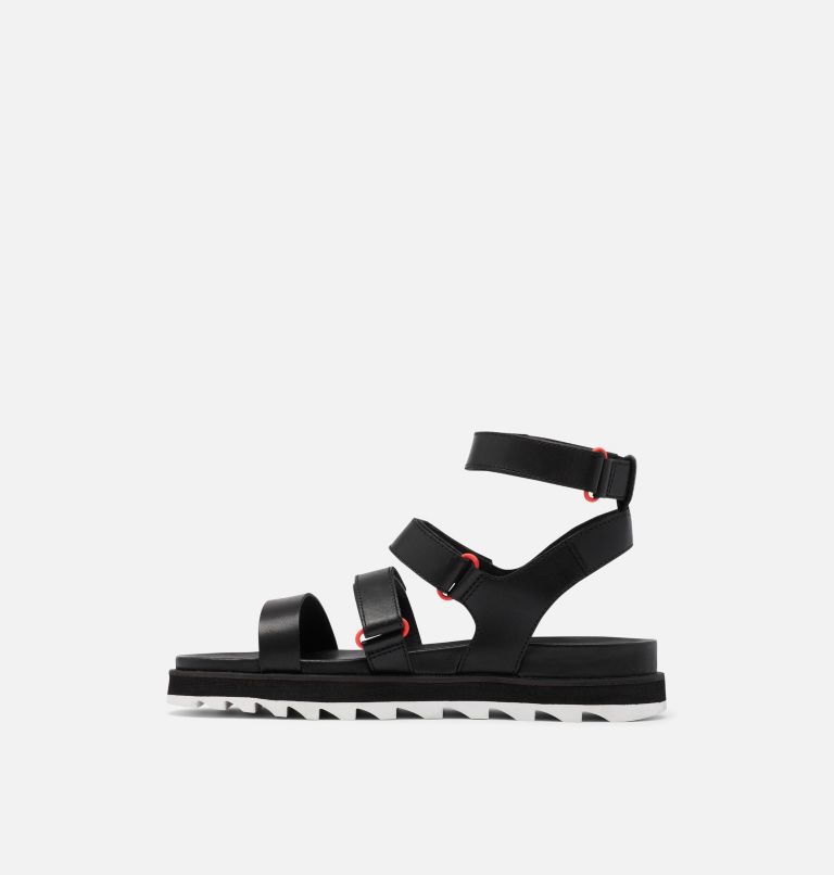 Women's Roaming Multi Strap Sandal, Color: Black, image 4