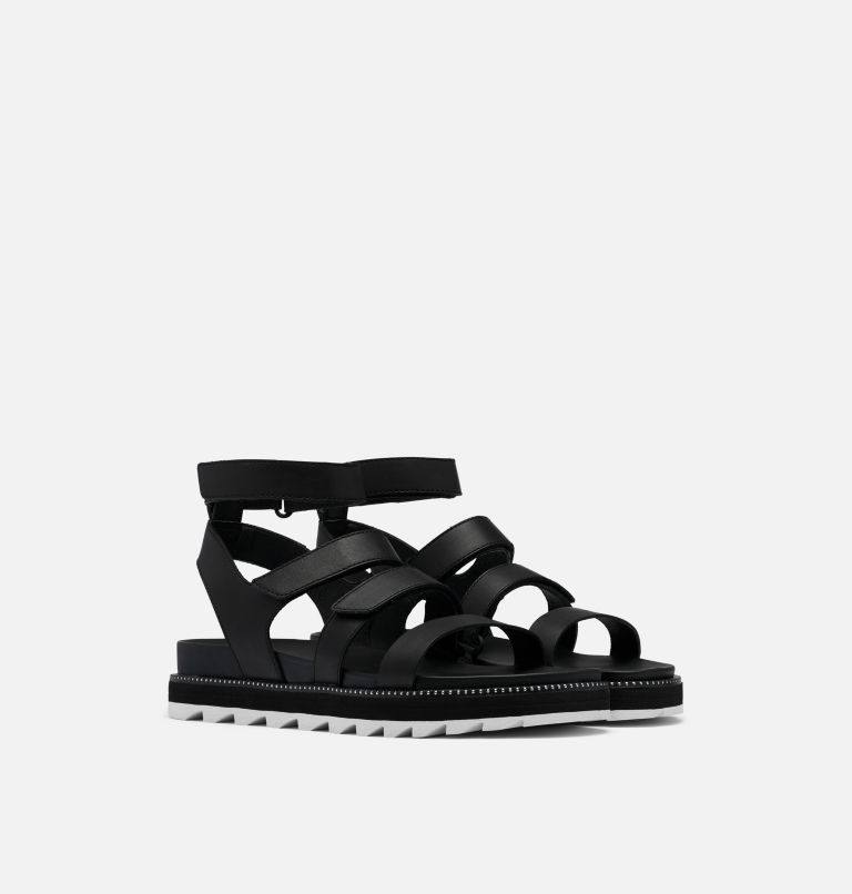 Women's Roaming Multi Strap Sandal, Color: Black, Sea Salt, image 2