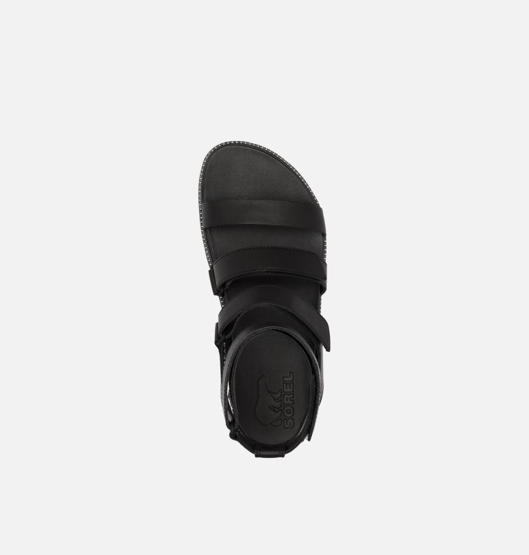 Thumbnail: Roaming Multi Strap flache Sandale für Frauen, Color: Black, Sea Salt, image 5
