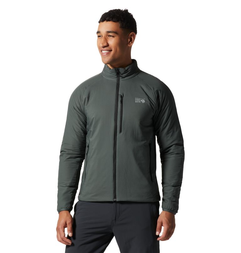 Men's Kor Strata Jacket, Color: Black Spruce, image 1