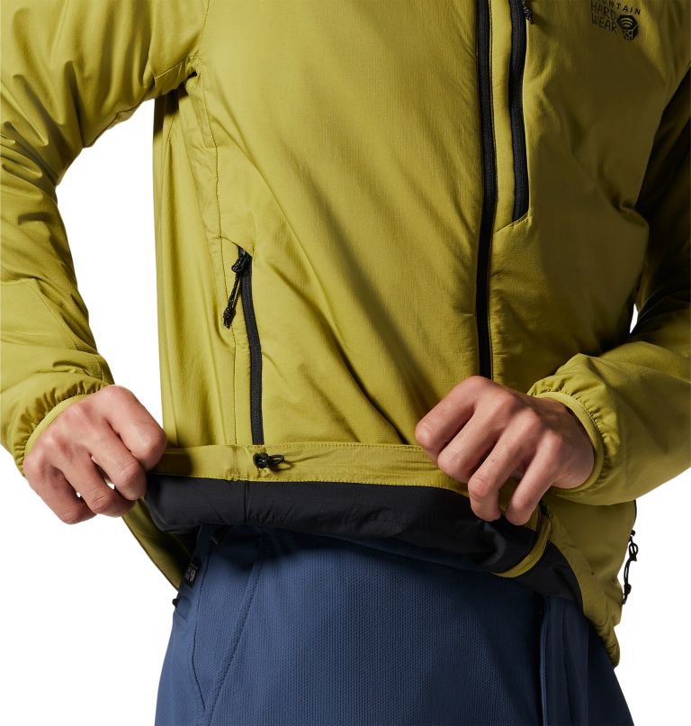 Thumbnail: Men's Kor Strata Jacket, Color: Moon Moss, image 5