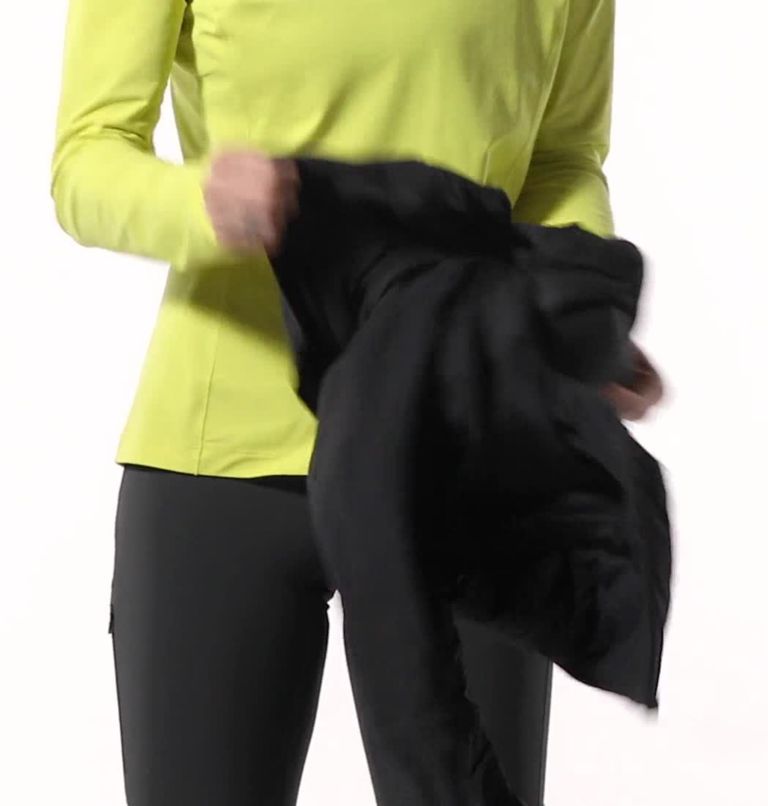 Women's Kor Strata Hoody, Color: Black