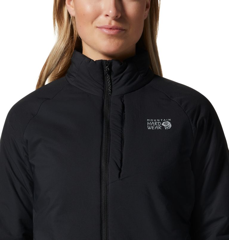 Women's Kor Strata Jacket, Color: Black, image 4