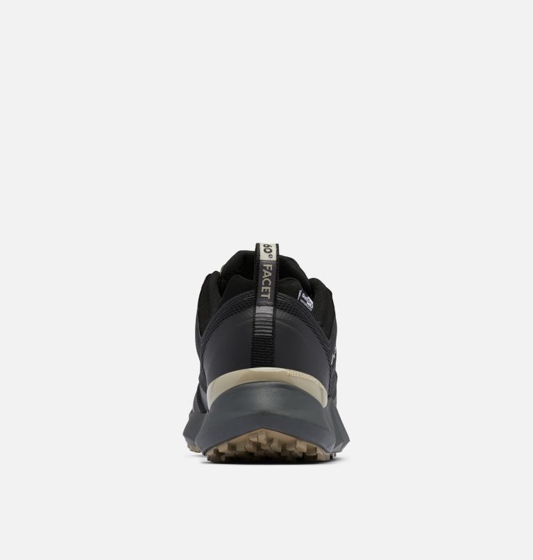 Men's Facet 60 Low Outdry Waterproof Hiking Shoe, Color: Black, Ancient Fossil, image 8