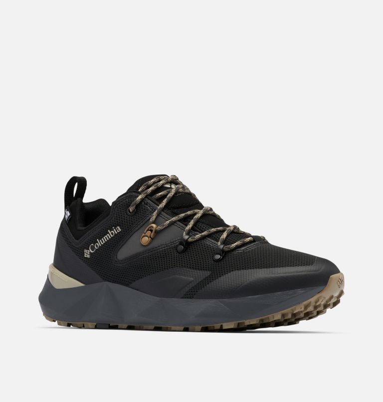 Thumbnail: Men's Facet 60 Low Outdry Waterproof Hiking Shoe, Color: Black, Ancient Fossil, image 2