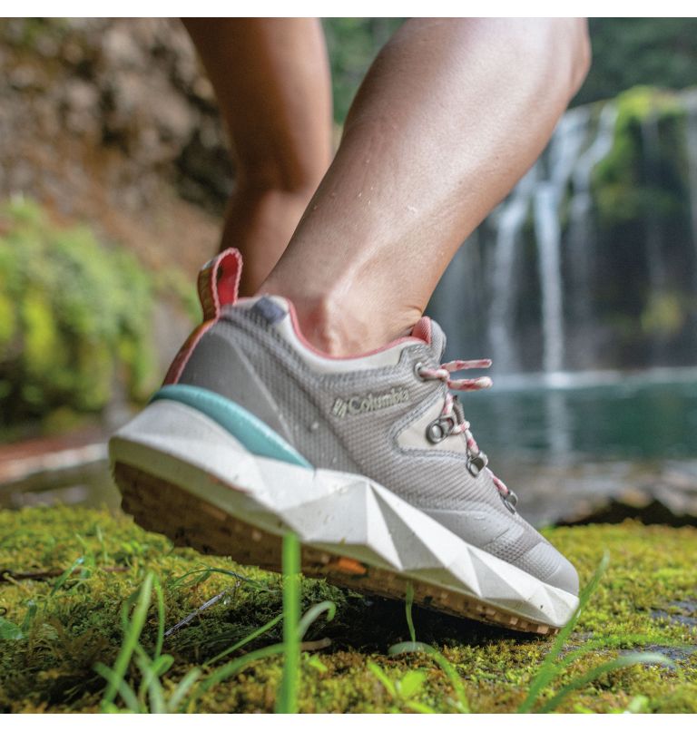 Women's Facet 60 Low Outdry Waterproof Hiking Shoe, Color: Ti Titanium, Snowcap