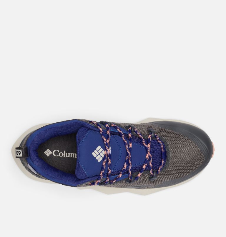 Women's Facet 60 Low Outdry Waterproof Hiking Shoe, Color: Dark Grey, Dark Sapphire, image 3
