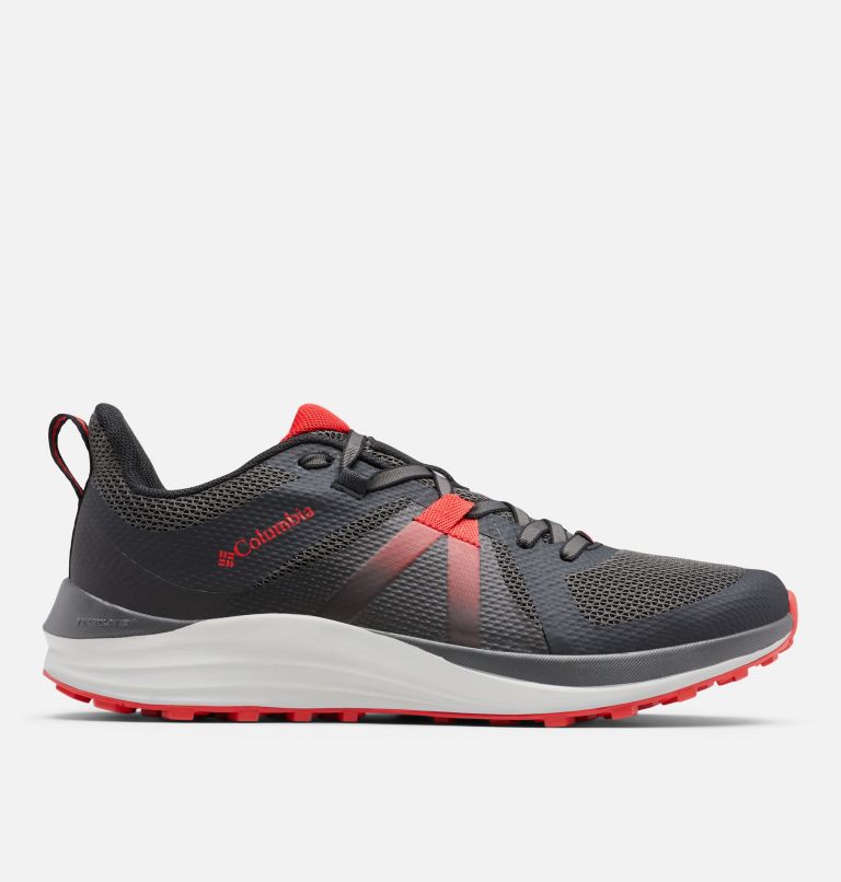 Men's Escape Pursuit Trail Running Shoe, Color: Black, Bright Red, image 1