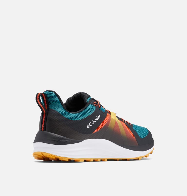 Men's Escape Pursuit Trail Running Shoe, Color: River Blue, Red Quartz, image 9