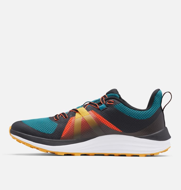 Men's Escape Pursuit Trail Running Shoe, Color: River Blue, Red Quartz, image 5
