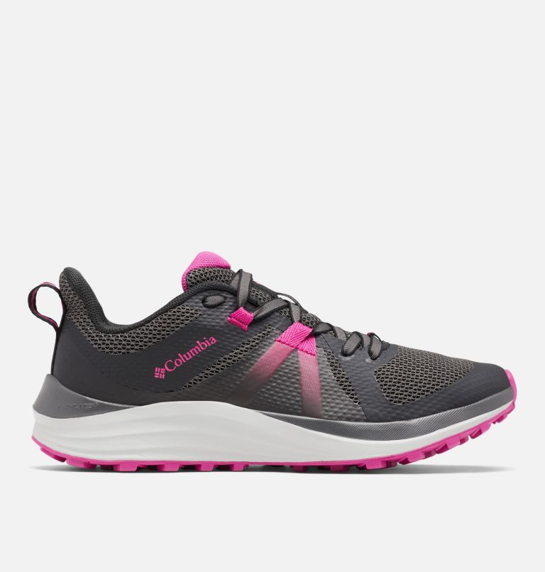 Thumbnail: Women's Escape Pursuit Trail Running Shoe, Color: Black, Wild Fuchsia, image 1
