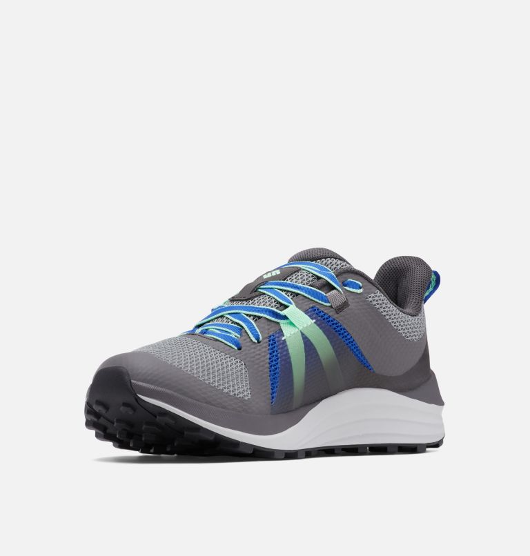 Women's Escape Pursuit Trail Running Shoe, Color: Monument, Vivid Mint, image 6