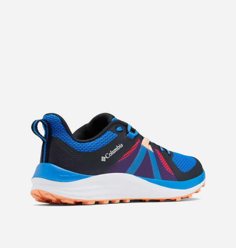 Women's Escape Pursuit Trail Running Shoe, Color: Super Blue, Cactus Pink, image 9