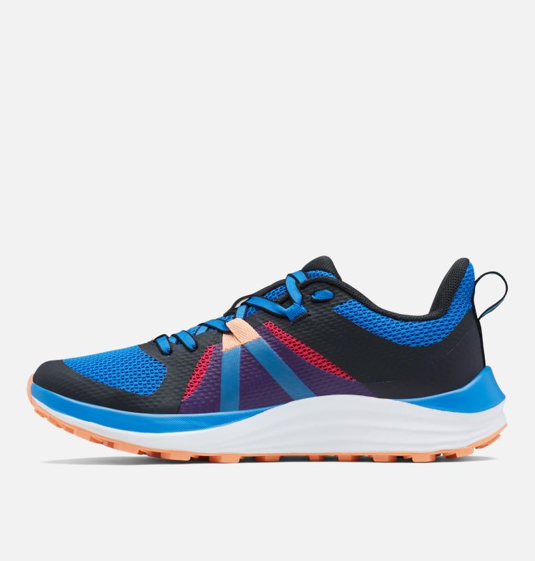 Thumbnail: Women's Escape Pursuit Trail Running Shoe, Color: Super Blue, Cactus Pink, image 5