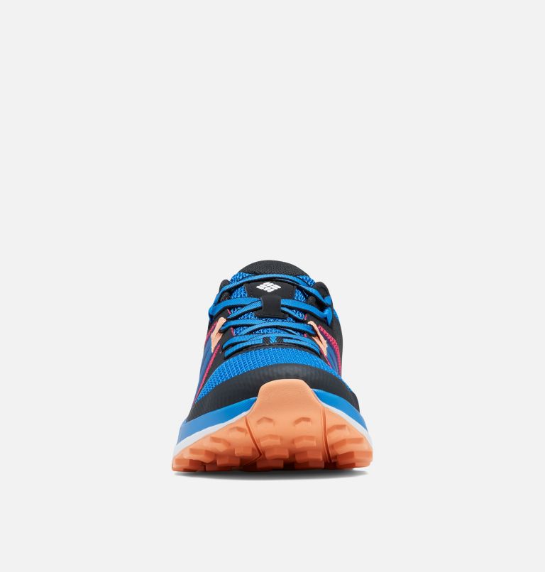 Women's Escape Pursuit Trail Running Shoe, Color: Super Blue, Cactus Pink, image 7