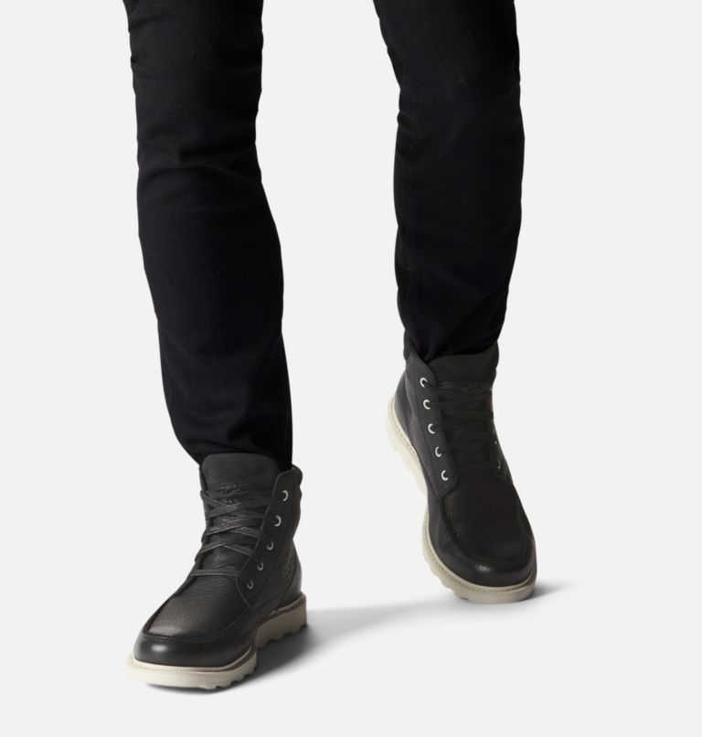 Boots Imperméables Madson II Moc Toe Homme, Color: Black, Dark Stone