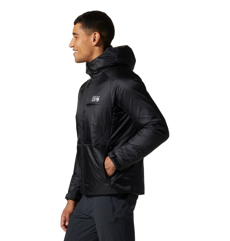 Men's Compressor Hoody, Color: Black, image 3
